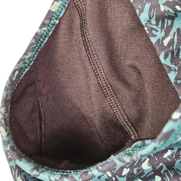 Lululemon 6 Tough It Out Tank Heathered Menthol/Mountain Peaks Black Forage Teal - Picture 6 of 6